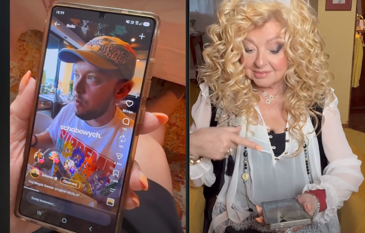 Magda Gessler ogląda Książula zachwycającego się jedzeniem w jej restauracji. Kulinarna incepcja Zdjęcie główne wpisu