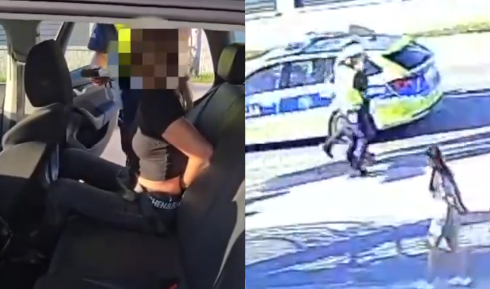 Pijany kierowca Audi kopał policjantów, pasażerka mu pomagała. Ukrainiec zostanie deportowany Zdjęcie główne wpisu