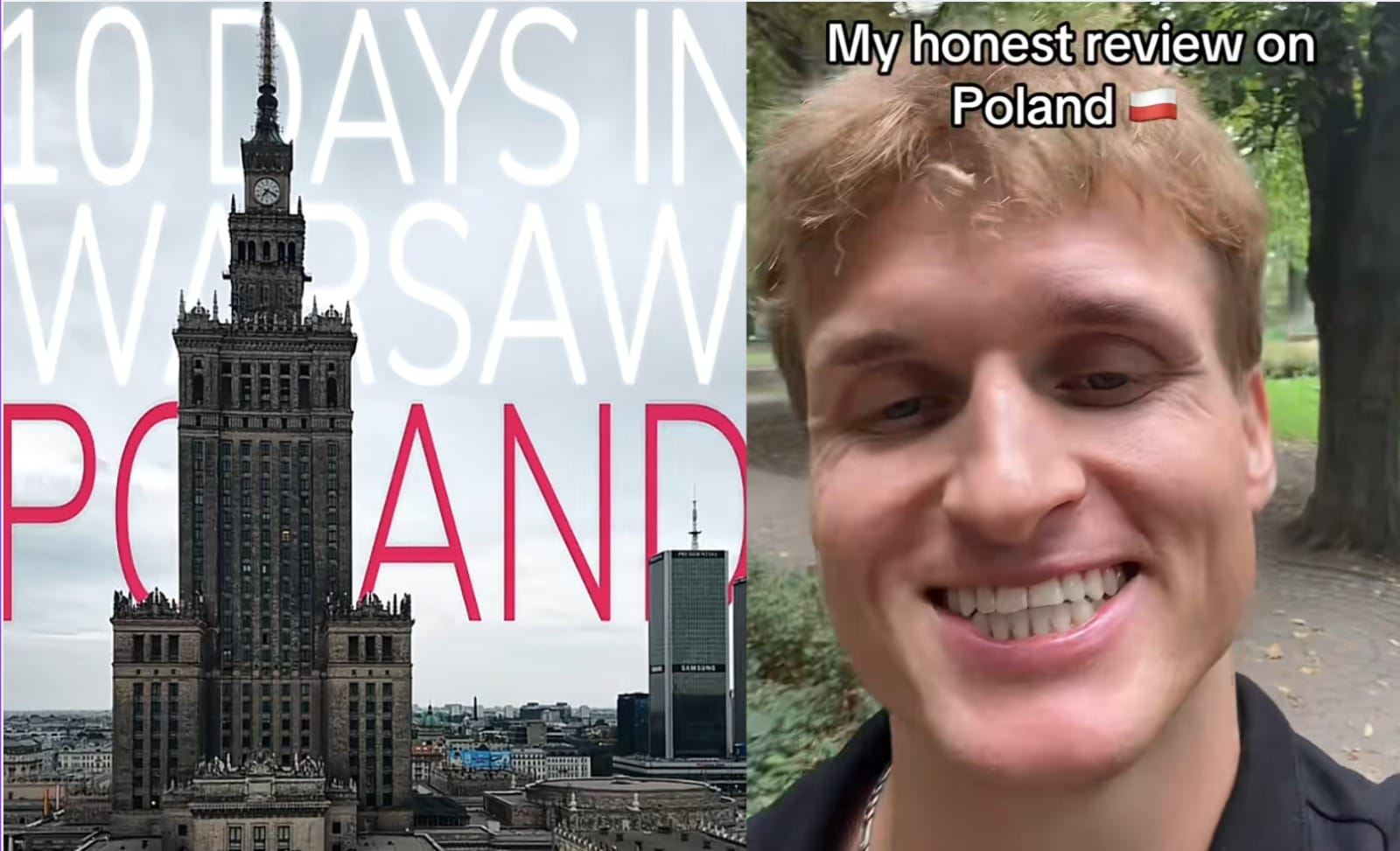 „Polacy są na zupełnie innym poziomie”. Niemiecki influencer zachwycony tym, co zastał w Polsce Zdjęcie wpisu