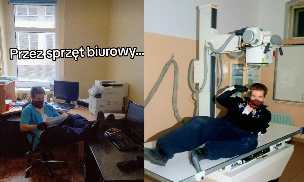 Tiktokerzy weszli do zamkniętego szpitala w Miastku. Zdjęcia z pełnych sprzętu sal trafiły do sieci Zdjęcie wpisu