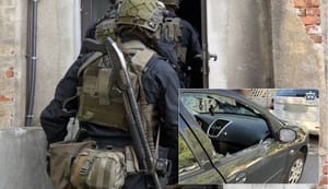 Podłożył ładunek na aucie byłej partnerki. Do jego mieszkania weszli kontrterroryści, ewakuowano sąsiadów Zdjęcie główne wpisu