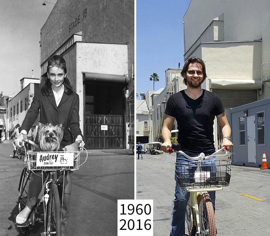 Audrey Hepburn W Paramount Studios