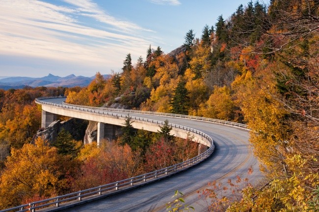 Blue Ridge Parkway, Virginia – Karolina Północna