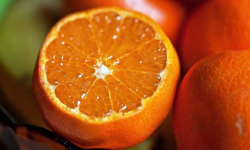 Pomarańcza na mocne paznokcie