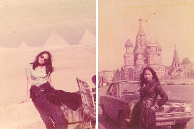 Mama w młodości podróżowała! Kair i Moskwa w 1975 