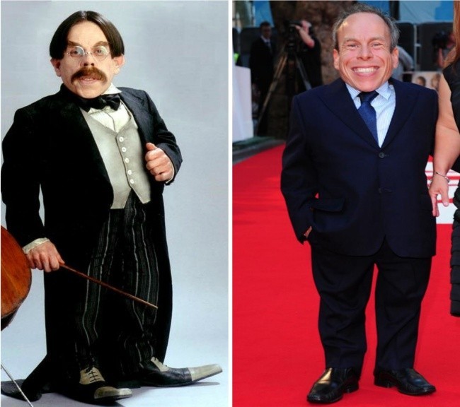 Griphook/Professor Flitwick czyli Warwick Davis