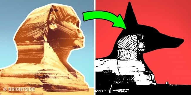4. Oryginalny wizerunek Sfinksa