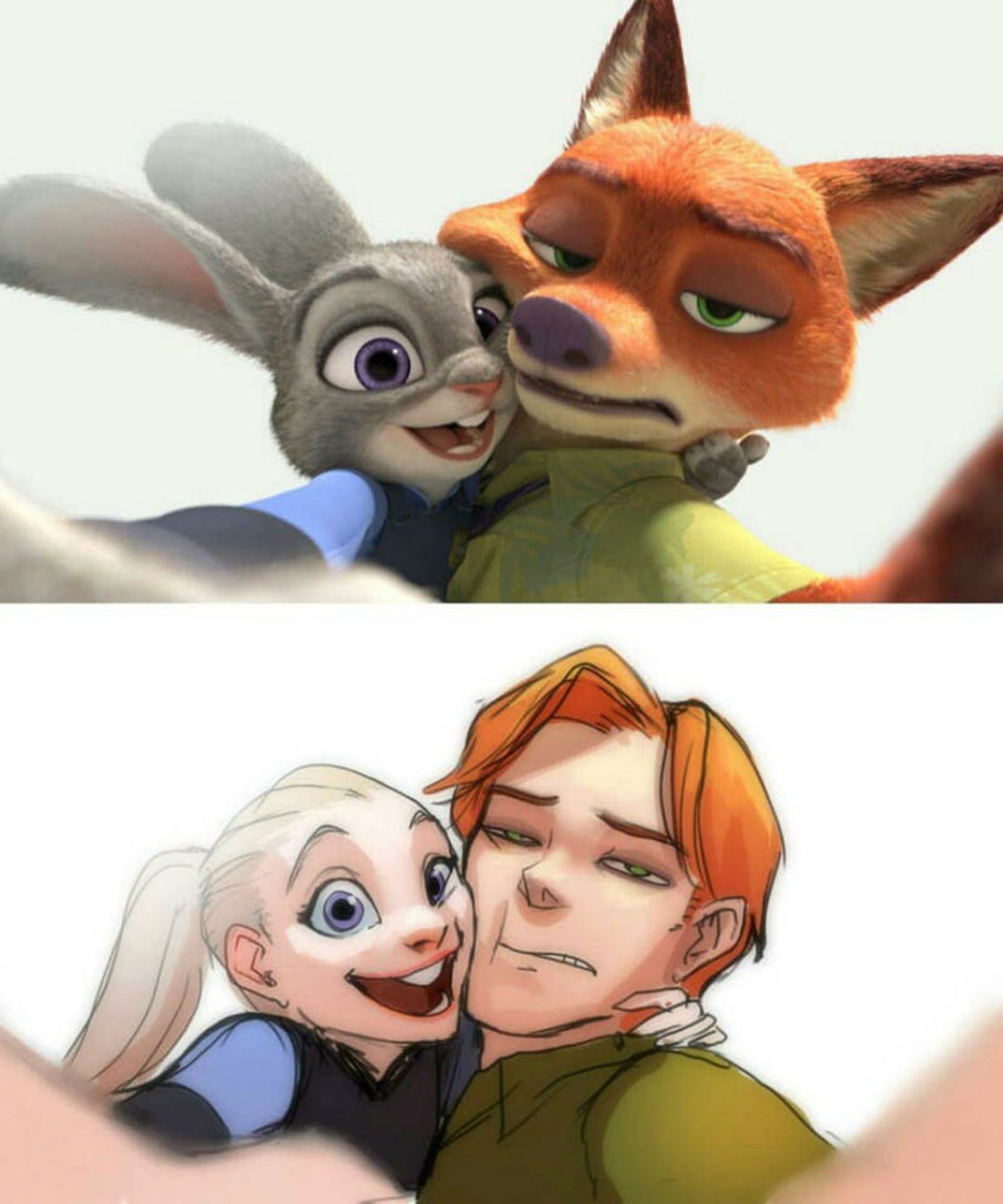 Judy Hopps i Nick Wilde