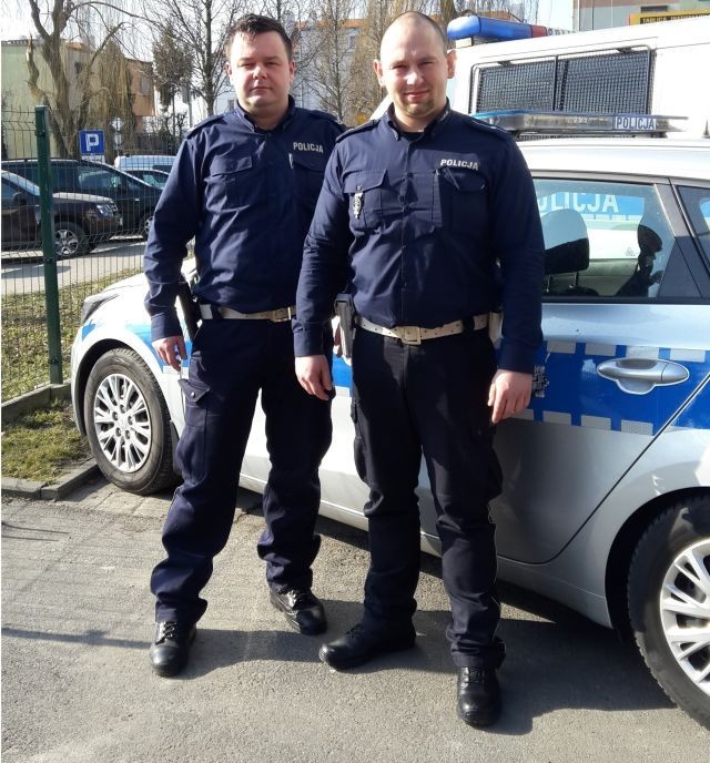 Policjanci natychmiast zaczęli działać!