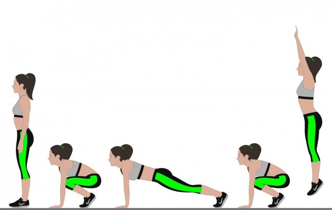 1. Burpees