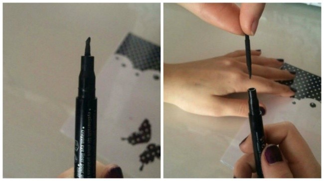 10. Trik na wyschnięty eyeliner