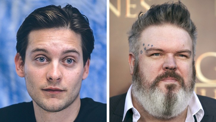 Tobey Maguire i Kristian Nairn - 42 lata