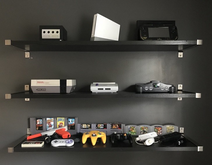 Wszystkie moje Nintendo na jednym foto