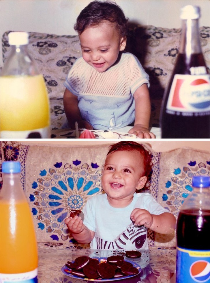 Moje pierwsze urodziny w 1986 vs pierwsze urodziny mojego syna 2018
