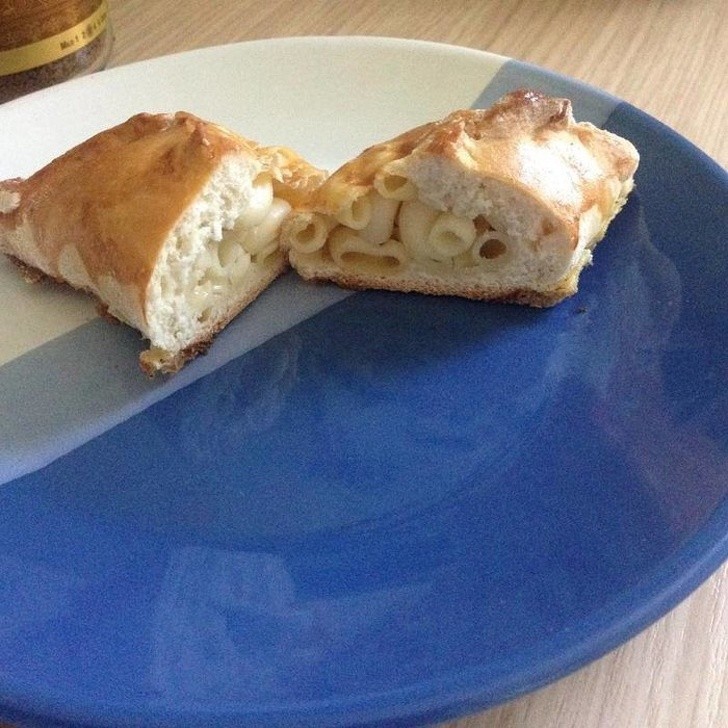 Kanapka z makaronem?