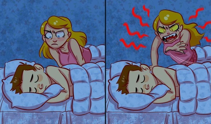 7. Kobiety: Nie pozwólcie aby wasz gniew kumulował się przez cały dzień.