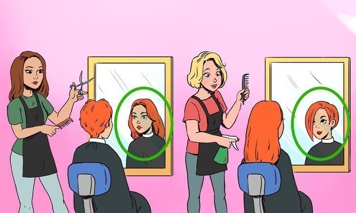 8. Odbicia nie pasują do osób