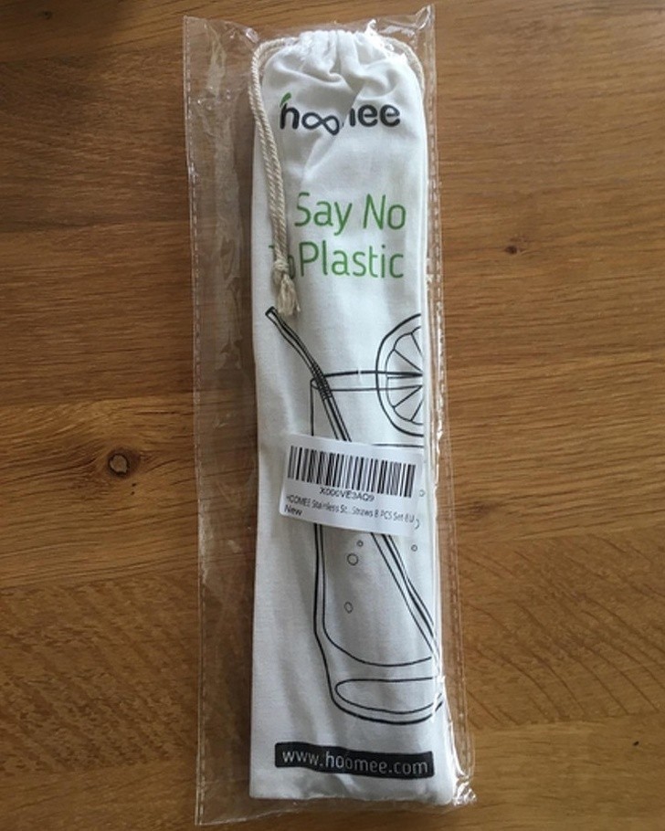 10. "Powiedz 'Nie' plastikowi!" Rzeczywiście...