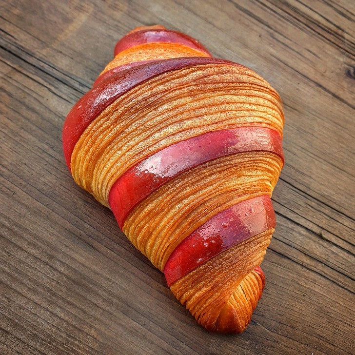 "Mój poranny croissant"
