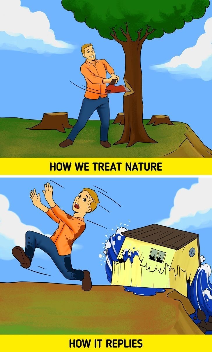 Natura umie się odgryźć