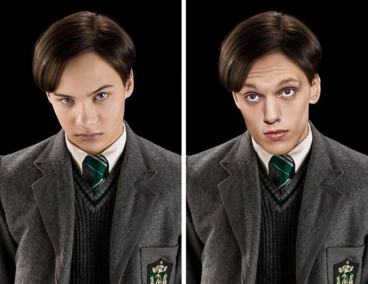 8. Jamie Campbell Bower — młody Tom Riddle