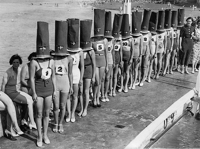 5. Konkurs piękności z zakrytymi twarzami, Cliftonville, 1936