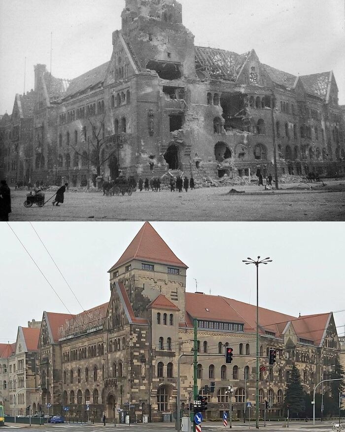 "1946 vs 2021 - Poznaň"