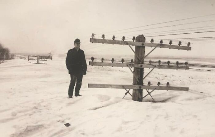 „Extrémní sněžení v Severní Dakotě, 1966“