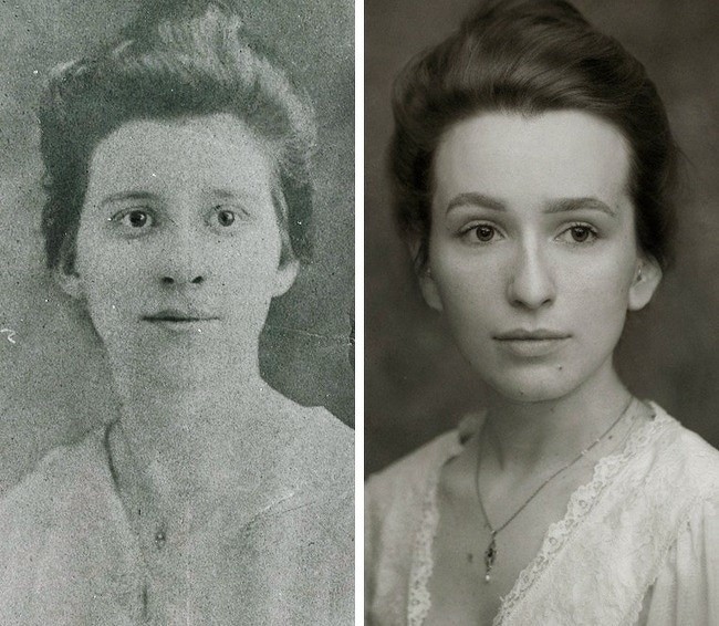 7. "Moje prababička v roce 1918 a já"