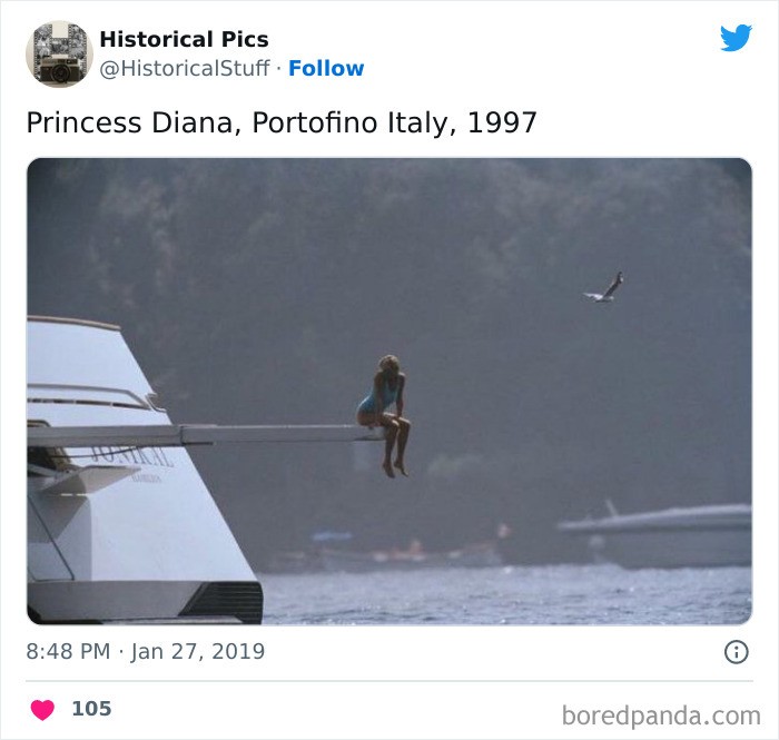 Księżna Diana, Portofino, Włochy, 1997