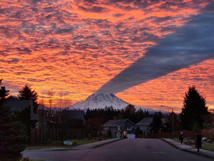 Tak wygląda cień na chmurach