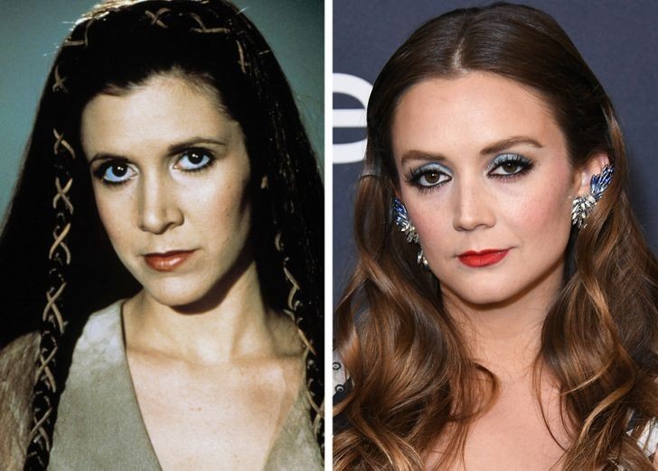 7. Carrie Fisher and Billie Lourd w wieku 27 lat