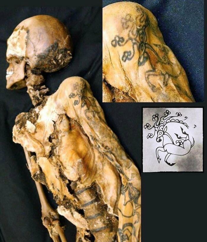 "Tatuaż sprzed 2 500 lat"