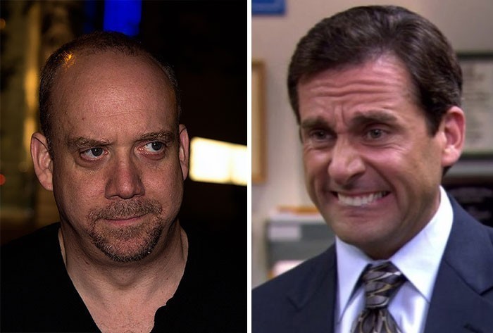 17. Paul Giamatti vs Steve Carell - Michael Scott, "Biuro"