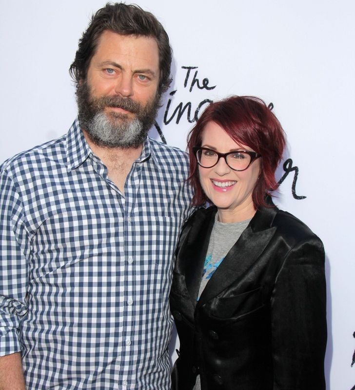 2. Megan Mullally i Nick Offerman — 12 lat różnicy