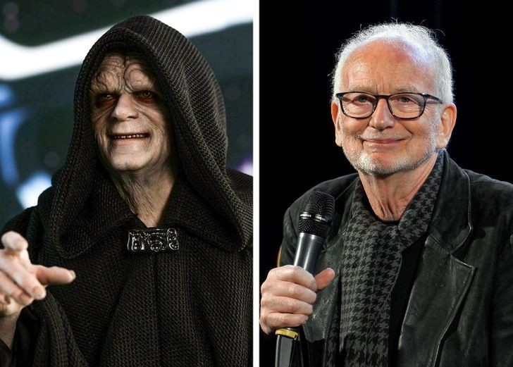 5. Poza planem, Ian McDiarmid wygląda jakby nie miał serca skrzywdzić nawet muchy.