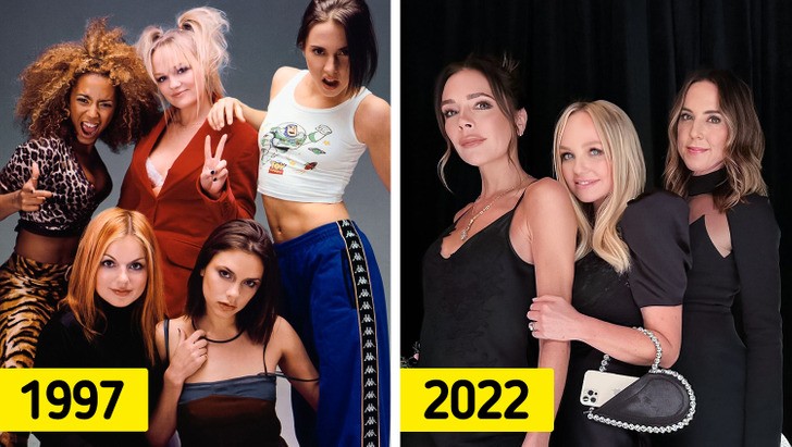 Victoria Beckham, Emma Bunton, i Melanie C