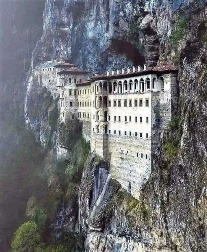 "Monaster Sumela, prowincja Trabzon, Turcja"