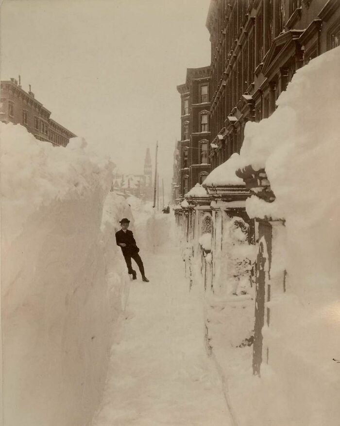 "Wielka śnieżyca. Nowy Jork, 1888 rok."