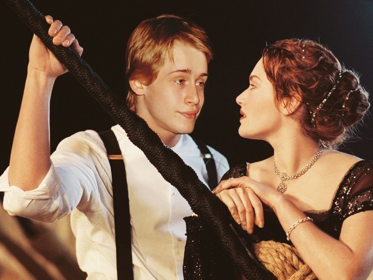 2. Macaulay Culkin jako Jack (Titanic)