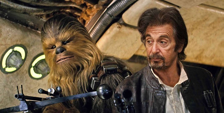 12. Al Pacino jako Han Solo (Gwiezdne wojny)