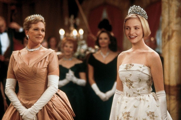 9. Cameron Diaz jako Mia Thermopolis (Pamiętnik księżniczki)