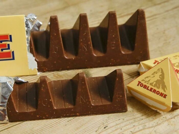 5. "Kurczący się Toblerone"