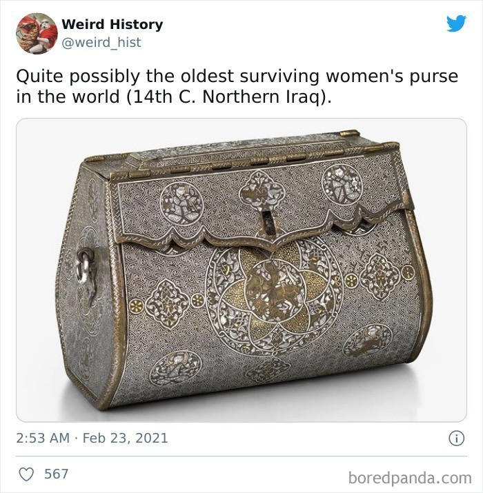 Prawdopodobnie najstarsza znaleziona kobieca torebka na świecie (14 wiek, Północny Irak)