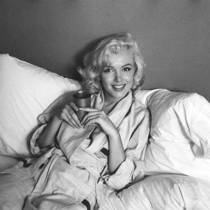 Uśmiechnięta Marilyn Monroe