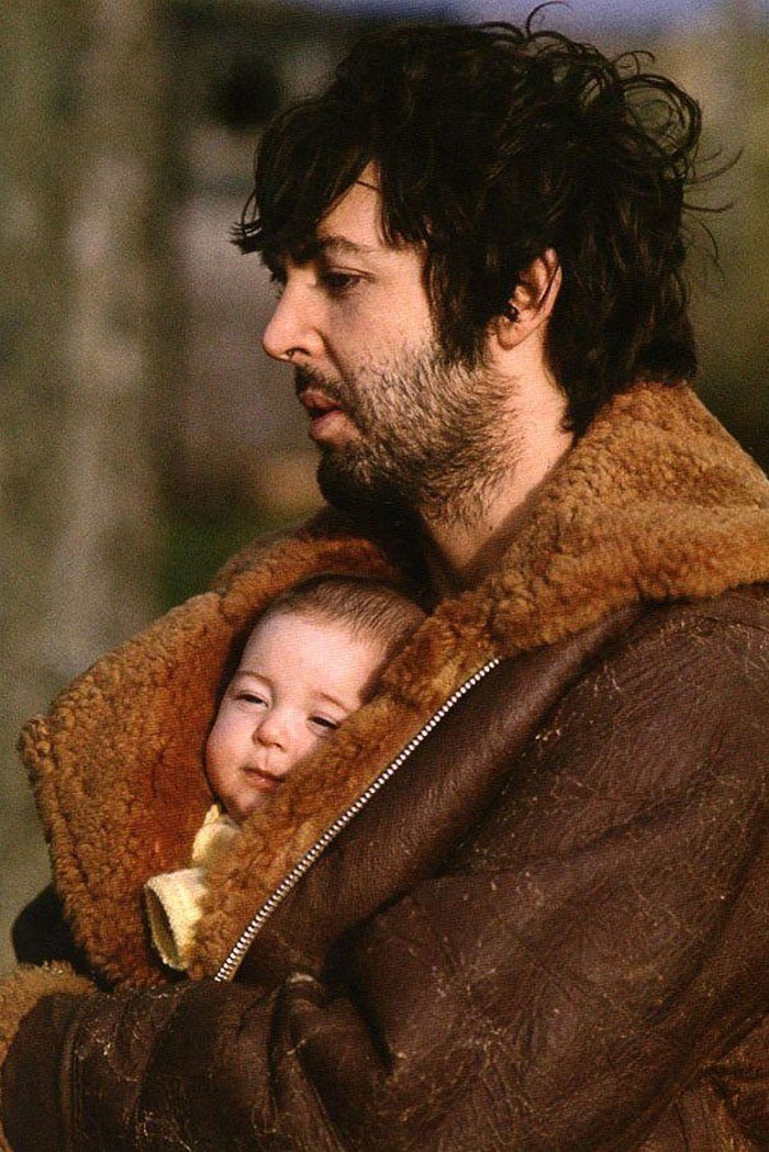 Paul McCartney z córką