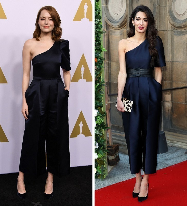 Emma Stone i Amal Clooney