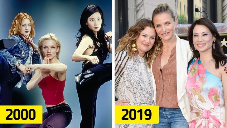 Drew Barrymore, Cameron Diaz, i Lucy Liu