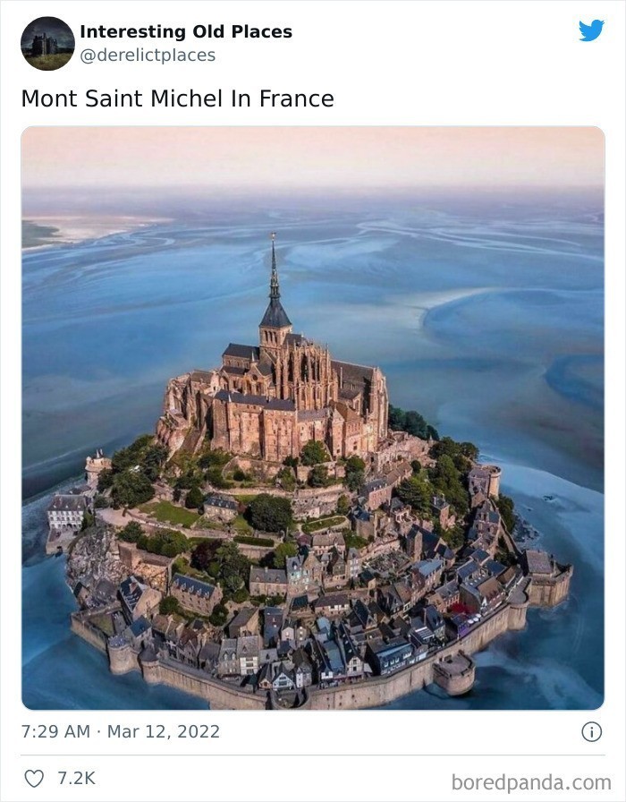 "Mont Saint-Michel, Francja"
