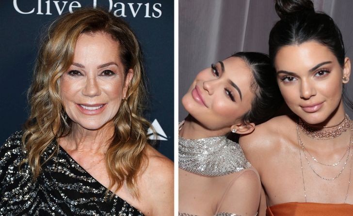 Kathie Lee Gifford i Kendall i Kylie Jenner - Kathie jest matką chrzestną obu celebrytek.